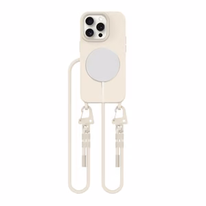 Tech-Protect MagNecklace Magnetinis dėklas telefonui iPhone 15 Pro - smėlinis