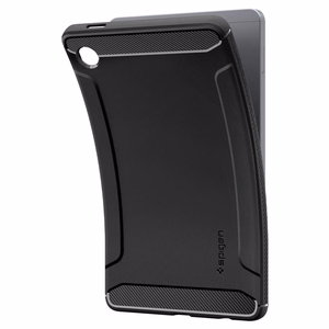 Spigen Rugged Armor deklas, skirtas Samsung Galaxy Tab A11 8.7 X133 / X135 - Juodas