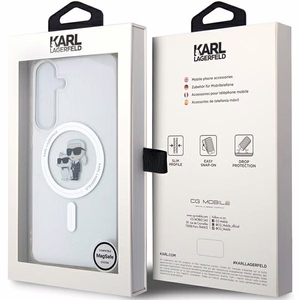 KARL LAGERFELD case for SAMSUNG S24 KLHMS24SHGKCNOT (MAGSAFE IML KC) transparent