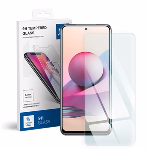 Apsauginis stiklas (m) - mėlynas (m) - XIAOMI Redmi Note 10s