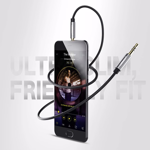 Ugreen AV119 10736 audio laidas mini jack 3.5mm / mini jack 3.5mm 3m juodas