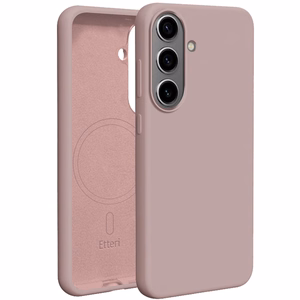 Etteri Silikoninis Mag dėklas for Samsung Galaxy S26 šviesiai rožinis