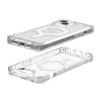 UAG Plyo Magnetinis dėklas telefonui iPhone 15 Plus - permatomas ir baltas