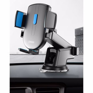 Automobilinis universalus telefono laikiklis Joyroom (JR-OK3) tvirtinamas ant prietaisų skydelio, juodas
