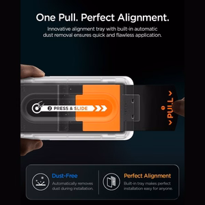 Spigen Glas.tR EZ Fit Pro HD AC privatumo grūdintas apsauginis stiklas, skirtas iPhone 18 Pro Max