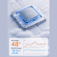 Dudao L25C USB-C - USB-C silikoninis kabelis 60W 1 m - baltas