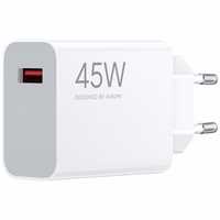 XIAOMI original įkroviklis USB A QC3.0 4.1A 45W MDY-17-EF balta pakuotė