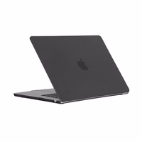 Tech-Protect SmartShell dėklas MacBook Air 15" M2 / M3 / 2023-2024 - matinė juoda