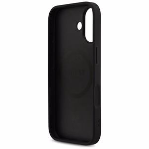 "Guess 4G Printed Stripes MagSafe" dėklas iPhone 17 - juodas