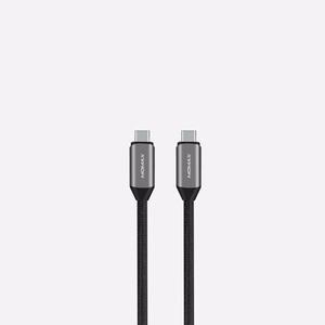 Momax Elite Link USB-C–USB-C laidas, 1 m, PD 100 W, juodas
