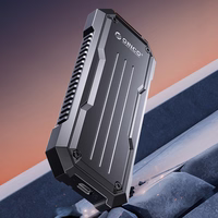 Orico OXS2C3-G2 M.2 NVMe/SATA SSD USB-C 3.2 taktinis sustiprintas diskų dėklas - pilkas