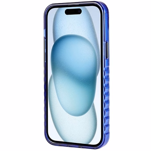 Audi IML MagSafe dėklas telefonui iPhone 15 / 14 / 13 - mėlynas