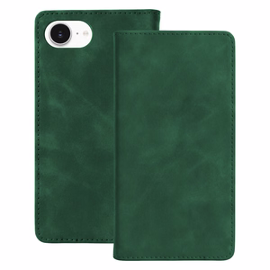 Smart Suede dėklas, skirtas iPhone 16e / 17e, žalias