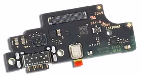 Lanksčioji jungtis Xiaomi Poco M6 Pro 4G įkrovimo kontakto su mikrofonu originali (service pack)