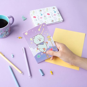 BT21 RJ A6 užrašų knygelių rinkinys, 3 vnt.