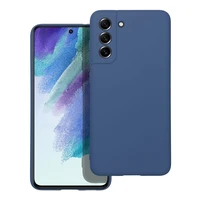 Silikoninis dėklas telefonui SAMSUNG S21 FE - mėlynas
