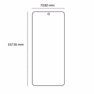 Grūdintas stiklas 2,5D Samsung Galaxy A55 5G