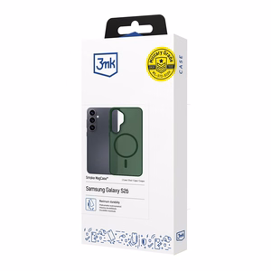 Samsung Galaxy S26 - 3mk Smoke MagCase Green