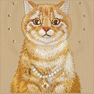 Nimmy Lucky Fashion Cat MagSafe dėklas iPhone 17 Pro rudas