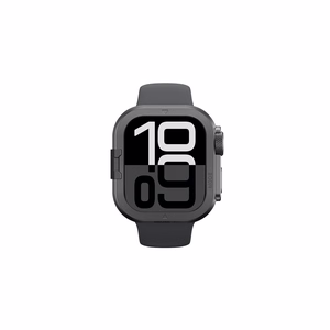 AmazingThing Titan Pro Metal Dėklas Apple Watch 11 46mm Aluminum - Juodas
