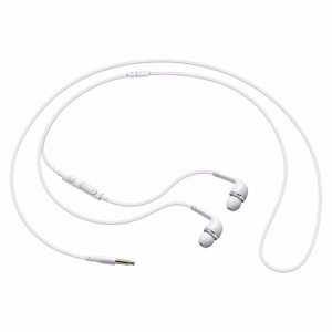 "Samsung EHS64AVFWE" laidinės ausinės su mini lizdu 3,5 mm stereofoninės "Hi-Fi" ausinės (urmu - keičiamoji pakuotė) - baltos spalvos