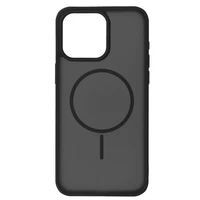 Magmat plonas dėklas Iphone 15 Pro Max juodas