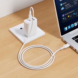 Baltas „Borofone BX127 Regalo“ USB-C–USB-C laidas, 1 m, 20 vnt. pakuotėje