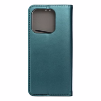 SMART MAGNETO knygos dėklas HONOR X8c tamsiai žalias