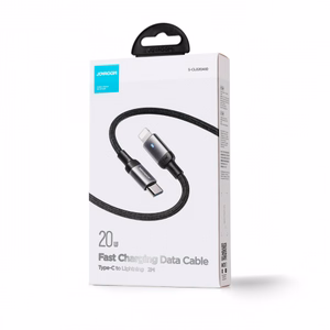 USB laidas Joyroom S-CL020A10 juodas Type-C / Lightning 120cm (iki 20W)