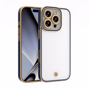 Silky Gold dėklas telefonui iPhone 16 6,1" mėlynas