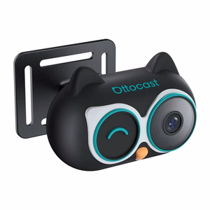 OTTOCAST Cabin Care CA520-T200 belaidis CarPlay adapteris ir galinės sėdynės stebėjimo kamera