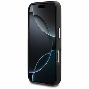 Karl Lagerfeld IML Karl Head Logo Magnetinis dėklas telefonui iPhone 17 Pro - juodas