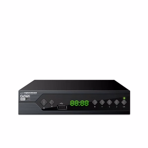 Esperanza EV107R – ресивер цифрового эфирного телевидения DVB-T2 H.265/HEVC, чёрный