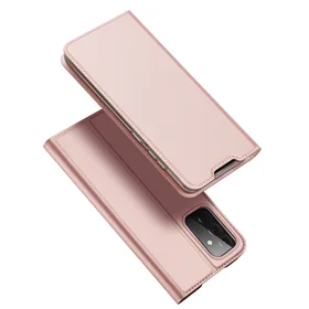 DUX DUCIS Skin Pro knygos tipo dėklas Samsung Galaxy A72 4G rožinis