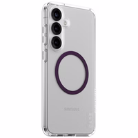 CARE by PanzerGlass Flagship Urban Combat Purple QI dėklas Samsung Galaxy S25+ - skaidrus