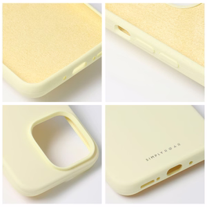 Roar Cloud Skin silikoninis dėklas iPhone 15 Pro Max Light Yellow