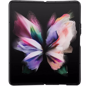 Guess Glitter Script dėklas telefonui Samsung Galaxy Z Fold 5 - juodas