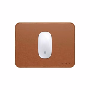 SATECHI vegan leather pelės kilimėlis ST-LMPN rudas