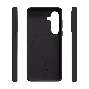 Etteri Silikoninis Mag dėklas for Samsung Galaxy S26 juodas