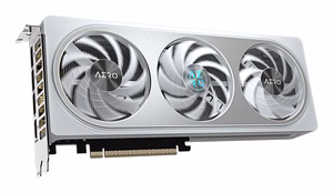 GIGABYTE GeForce RTX 5060 Ti AERO OC 8G Vaizdo plokštė - 8GB GDDR7, 128bit, PCI-E 5.0, 2647MHz Core Clock, 3 x DisplayPort, 1 x HDMI, GV-N506TAERO OC-8GD