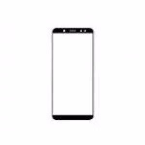 Outer Screen Glass Compatible With Samsung A600 A6 2018 Black HQ