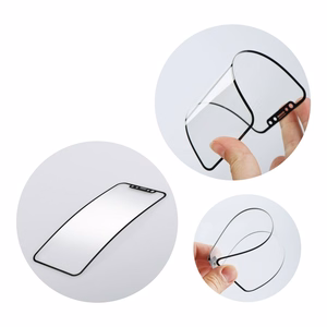 Screen protection glass Bestsuit Flexible Hybrid Glass 5D (Hot Bending) Xiaomi 12 Pro case-friendly black