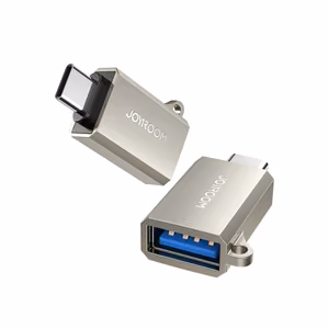 Adapteris Joyroom (S-H151) iš Type-C į USB (OTG) sidabrinis