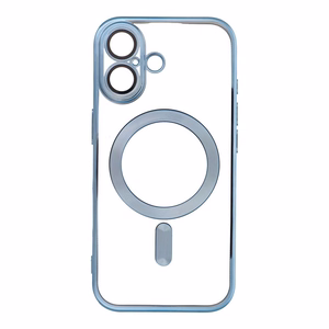 ELECTRO MAG COVER dėklas telefonui (m) su MagSafe IPHONE 17 - mėlynas (m)