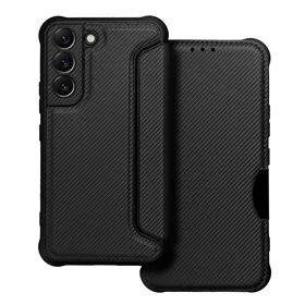 RAZOR knygos tipo dėklas telefonui SAMSUNG S22 juodas