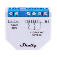Shelly Plus 0-10V Light Dimmer, WiFi/Bluetooth