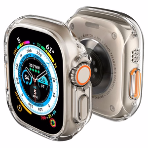 Spigen Thin Fit чехол для Apple Watch Ultra 1 / 2 / 3 (49 mm) - прозрачный