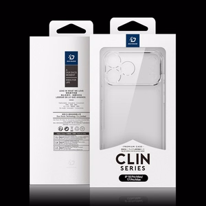 DUX DUCIS CLIN dėklas, skirtas iPhone 18 Pro Max / 17 Pro Max, spalva – skaidri