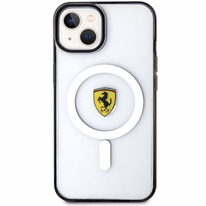 Ferrari FEHMP14MURKT iPhone 14 Plus 6.7" skaidrus/permatomas kietas dėklas Outline Magnetinis