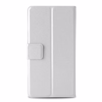PURO Uniwallet Bi-Color - universalus 360 ° swivel dėklas with card slots, size XXL (baltas)